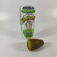 Кислий огірок Van Holten Warheads Jumbo Pickles Sour Dill Pickle 140 g