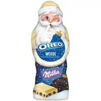 Шоколадная фигурка Milka Santa Claus Oreo White Choco 100 g