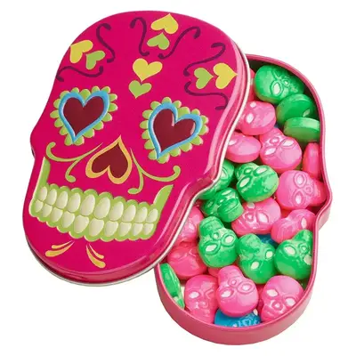 Драже Sugar Skulls Sweet Candy Skulls Tin 39.6g (5622) фото 1