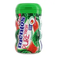 Жувальна гумка Mentos Pure Fresh кавун без цукру з ксилітом , 50 шт.