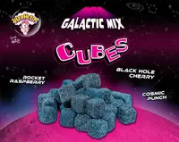 Желейки WarHeads Galactic Mix Cubes 99g