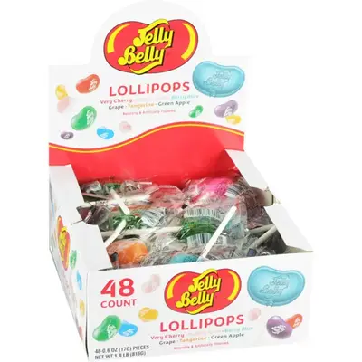 Леденцы Jelly Belly Lollypops 48 шт (1557) фото 1