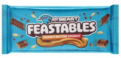 Шоколад Feastables MrBeast Peanut Butter Crunch 60г (8419) фото 1