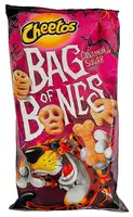 Кукурудзяні палички у формі кісток Cheetos Puffs Bag Of Bones Cinnamon Sugar 213г