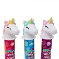 Цукерка з іграшкою Unicorn Light Pop strawberry 11g