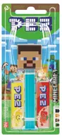 Диспенсер с конфетами Pez Minecraft Steve 17г