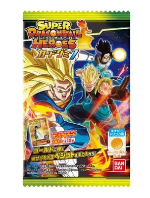 Коллекционная карточка Bandai Super Dragonball Heros 1шт (11416) фото 1