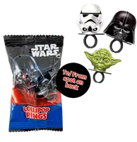 Кольцо-леденчик Star Wars Candy Lollipop Rings 1шт, 12г