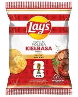 Чіпси Lay's FIFA Polska Kiełbasa 130г
