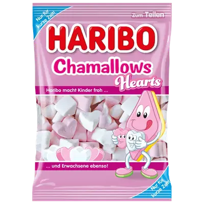 Mаршмеллоу Haribo Chamallows Hearts 175g (4744) фото 1