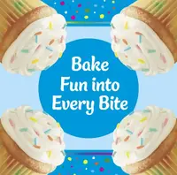 Смесь для приготовления торта Pillsbury Funfetti Cake Mix с конфетами 432г