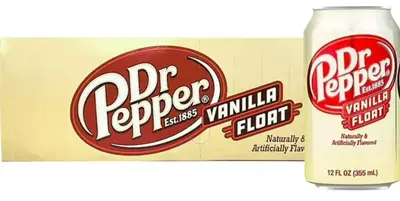 Газированный напиток Dr Pepper Vanilla Float Cans 12 х 355мл (8193) фото 1
