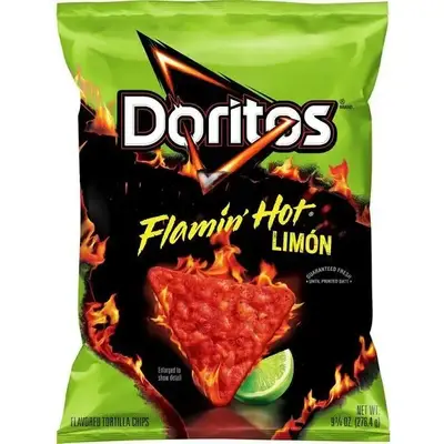 Чіпси Doritos Flamin Hot limon 262.2 g (1884) фото 1