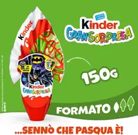 Шоколадне яйце Kinder GranSorpresa Batman 150г