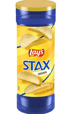 Чіпси Lay's Stax Potato Crisps Original 163г (10744) фото 1