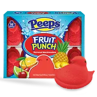 Пташки з маршмеллоу Peeps Fruit Punch 10 chicks 85g