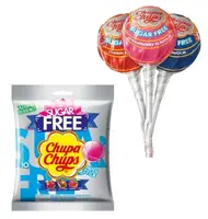 Леденцы Chupa Chups Sugar Free 6шт 66г