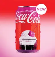Газований напій Coca-Cola Cherry Float 355мл