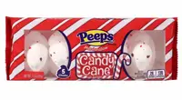Маршмеллоу Peeps Candy Cane Marshmallow Chicks 42г