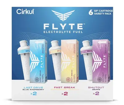 Набір картриджів для напоїв Cirkul Flyte Electrolytes Flavor Water Variety Pack 6шт (10150) фото 1