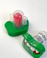 Леденец Halloween Zombie Candy Teeth 15g (зеленый)