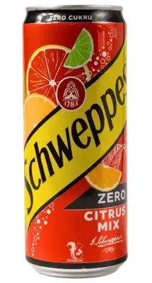 Газированный напиток Schweppes Citrus Mix Zero 330мл (9161) фото 1