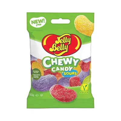 Кислі желейки Jelly Belly Chewy Candy Sours 60g (1666) фото 1