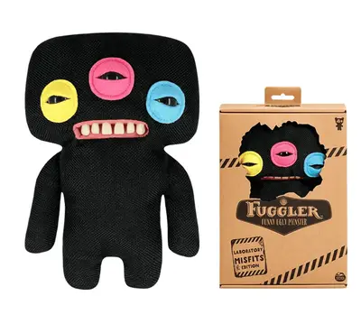 Мягкая игрушка Fuggler Laboratory Misfits Edition Annoyed Alien Black 1шт (9116) фото 1