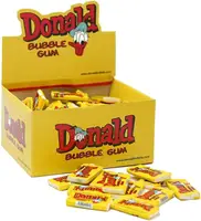 Жевательная резинка DONALD ML MAPLE LEAF Желтая 100шт