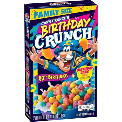 Сухий сніданок Cap'n Crunch Cereal Red White Blue 480g (4818) фото 1