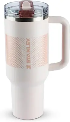 Термочашка Stanley Quencher Pro Tour Flip Straw Tumbler Rose Quartz Fade 1.18л (11353) фото 1