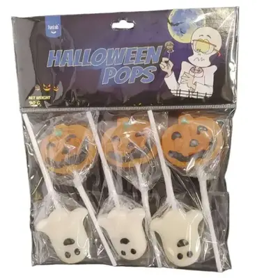 Льодяники Funlab Halloween Pops 90г (7254) фото 1