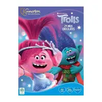 Адвент календарь Kinnerton Trolls 24 milk chocolates 40g