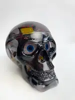 Набір солодощів у чорному черепі Halloween Black Skull до Хелловіну 535 г.