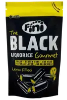 Лакричные конфеты Fini Black Liquorice Gourmet с лимоном 180г