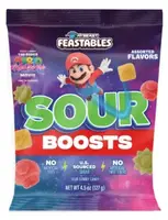 Желейные конфеты Feastables MrBeast Super Mario Galaxy Movie Sour Boosts 127г