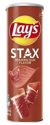 Чіпси Lay's Stax Spanish Ham Flavor 90г (10511) фото 1