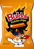 Чипсы Samyang Buldak Potato Chips Quattro Cheese 120г