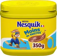 Какао Nestle Nesquik Chocolat en Poudre Moins de Sucre 350г
