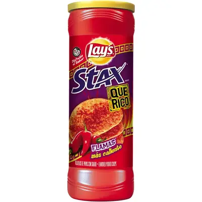 Чіпси Lay's STAX Flamas 156g (2556) фото 1