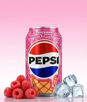 Газований напій Pepsi Zero Sugar Raspberry Ripple 330мл