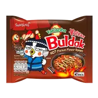 Лапша быстрого приготовления Samyang Buldak Hot Chicken Flavor Ramen Noodles Yakisoba, 130г