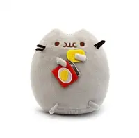 М'яка іграшка Pusheen Кіт з чіпсами у лапках