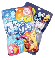 Японские конфеты Kracie Puchitto Pull Apart Candy Soda Energy, 30г