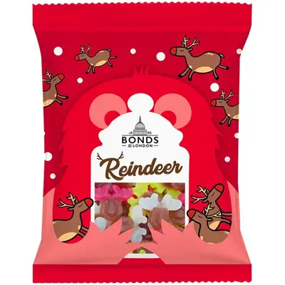 Желешки Bonds of London Christmas Reindeer Jellies 120g (5358) фото 1