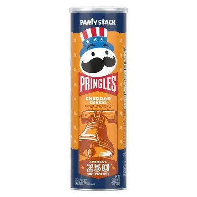 Чіпси Pringles America’s 250th Cheddar Cheese 203г (11619) фото 1