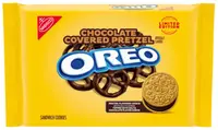 Печиво Oreo Chocolate Covered Pretzel Cookie 303г