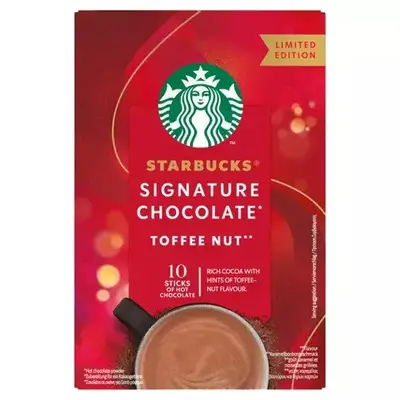 Гарячий шоколад Starbucks Signature Chocolate Toffee Nut 200 g (5749) фото 1