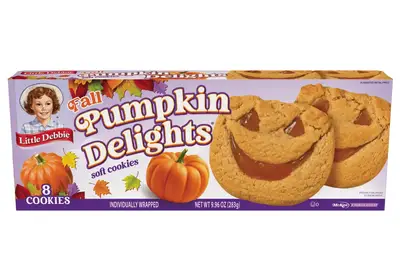 Печенье Little Debbie Pumpkin Delights Cookies 8шт, 283г (11937) фото 1
