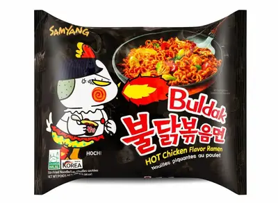 Лапша быстрого приготовления Samyang Buldak Hot Chicken Flavour Ramen Non-Vegetarian, 140г (6612) фото 1